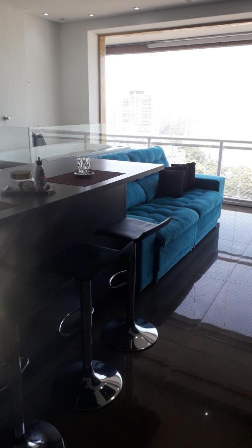 Maravilhoso Apto Vista Mar Jacuzzi Wi Fi Pe Areia Santos  Exterior foto