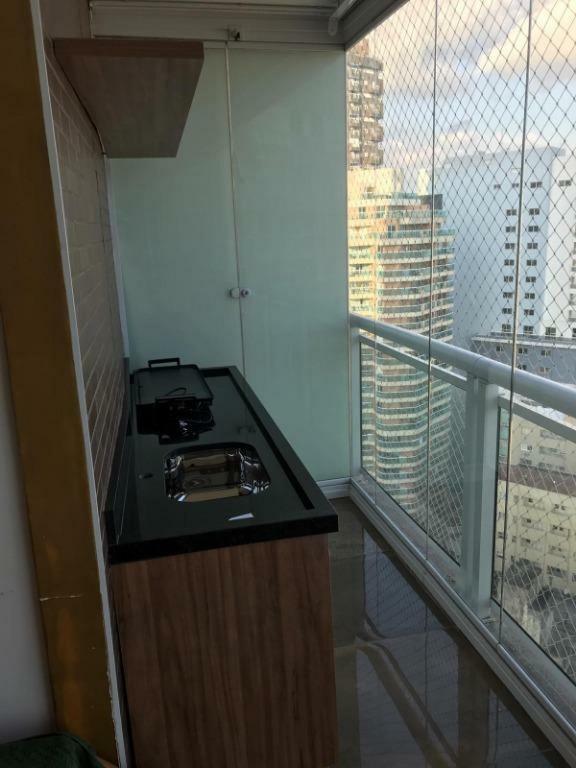 Maravilhoso Apto Vista Mar Jacuzzi Wi Fi Pe Areia Santos  Exterior foto